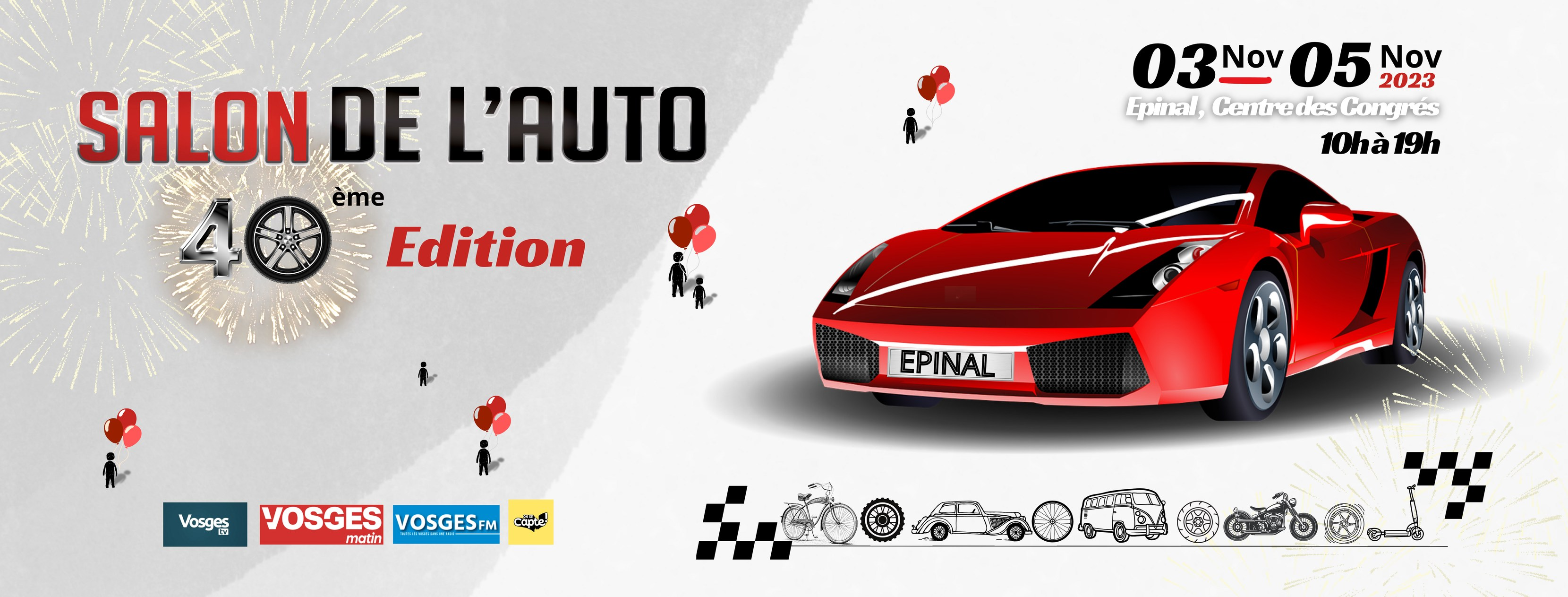 “Le Salon de l’automobile, c'est un rendez-vous festif” José CIVICO, co-organisateur de l'évènement 3• 100% Vosges 100% Vosges
