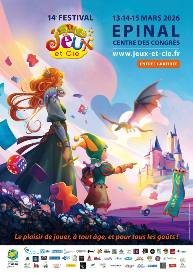 Jeux et Cie : le festival du jeu revient à Épinal pour une 14e édition 2• 100% Vosges 100% Vosges