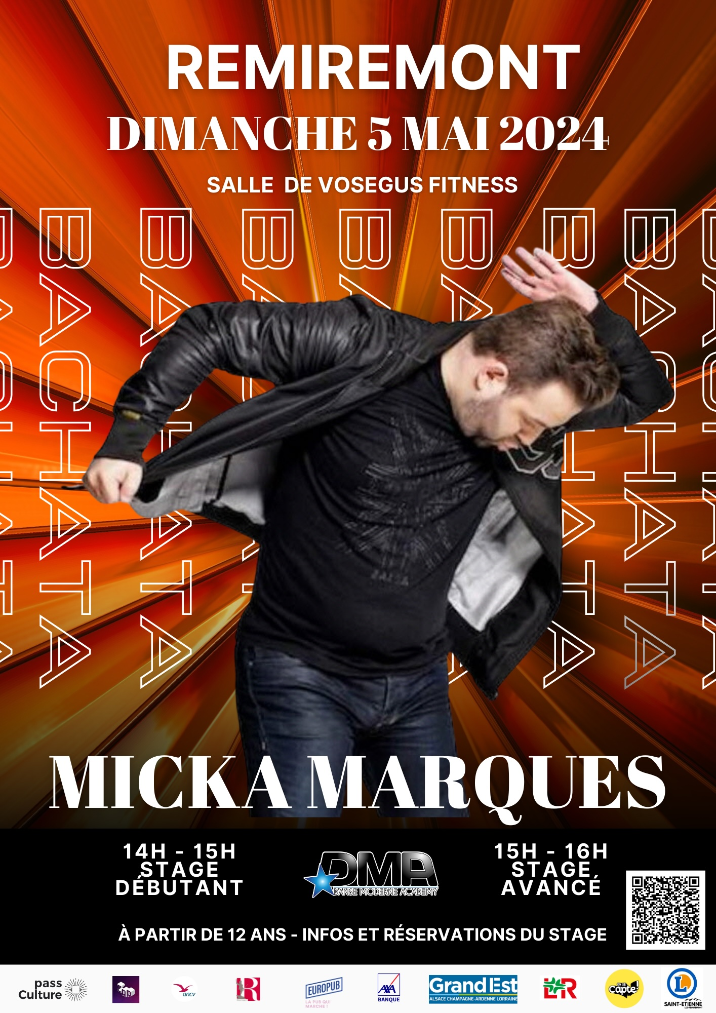 La Danse Moderne Academy : stage de Bachata avec Micka Marques à Remiremont le 5 mai prochain 2• 100% Vosges 100% Vosges