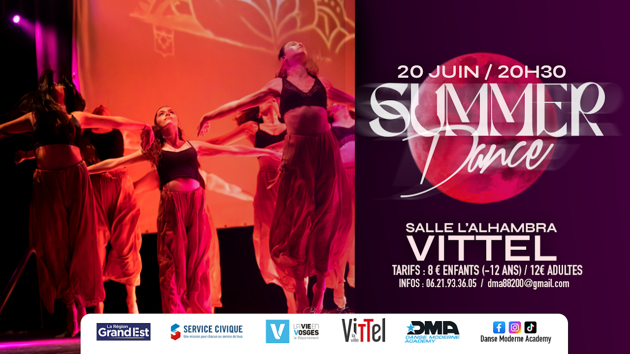 La Danse Moderne Academy prépare son spectacle de fin d’année à Vittel 2• 100% Vosges 100% Vosges