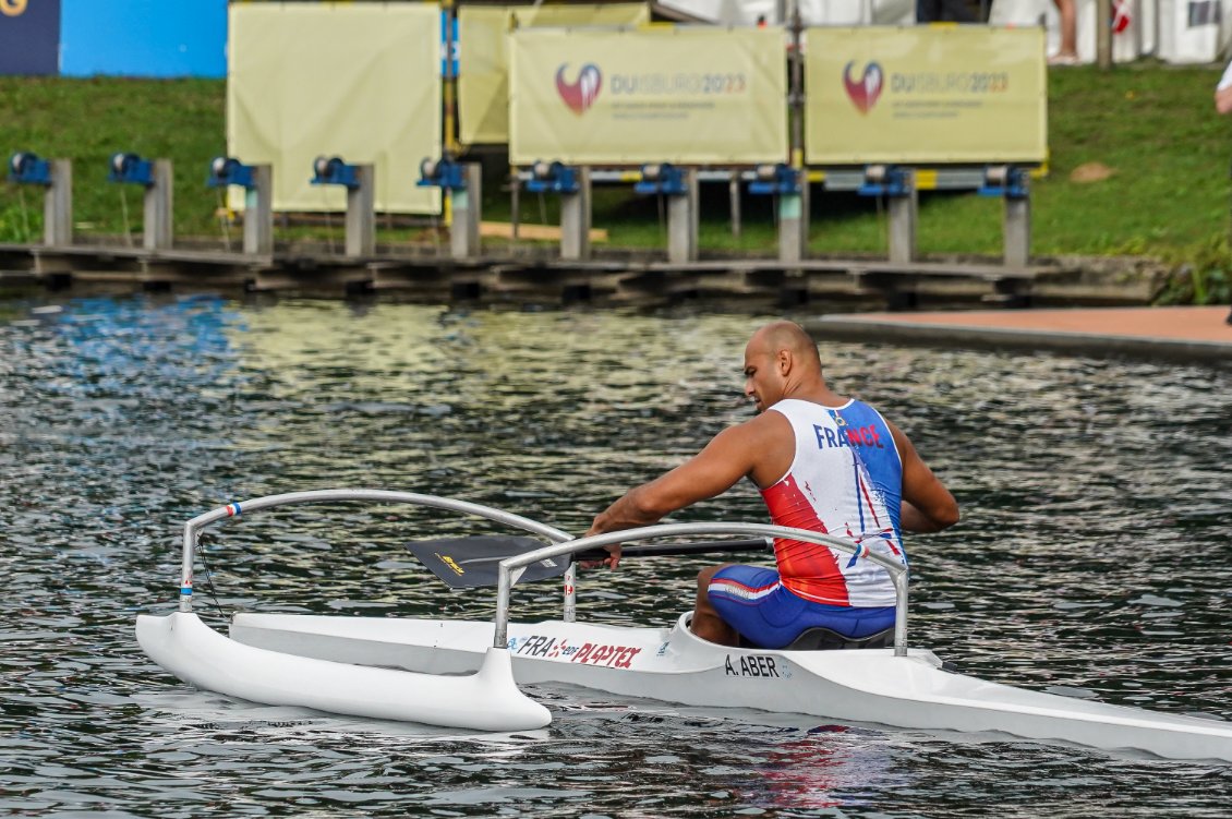 Championnat du monde paracanoë : le Spinalien Abel Aber vise avant tout "une qualification pour Paris 2024" 3• 100% Vosges Abel Aber aux mondiaux de Duisbourg 2023.