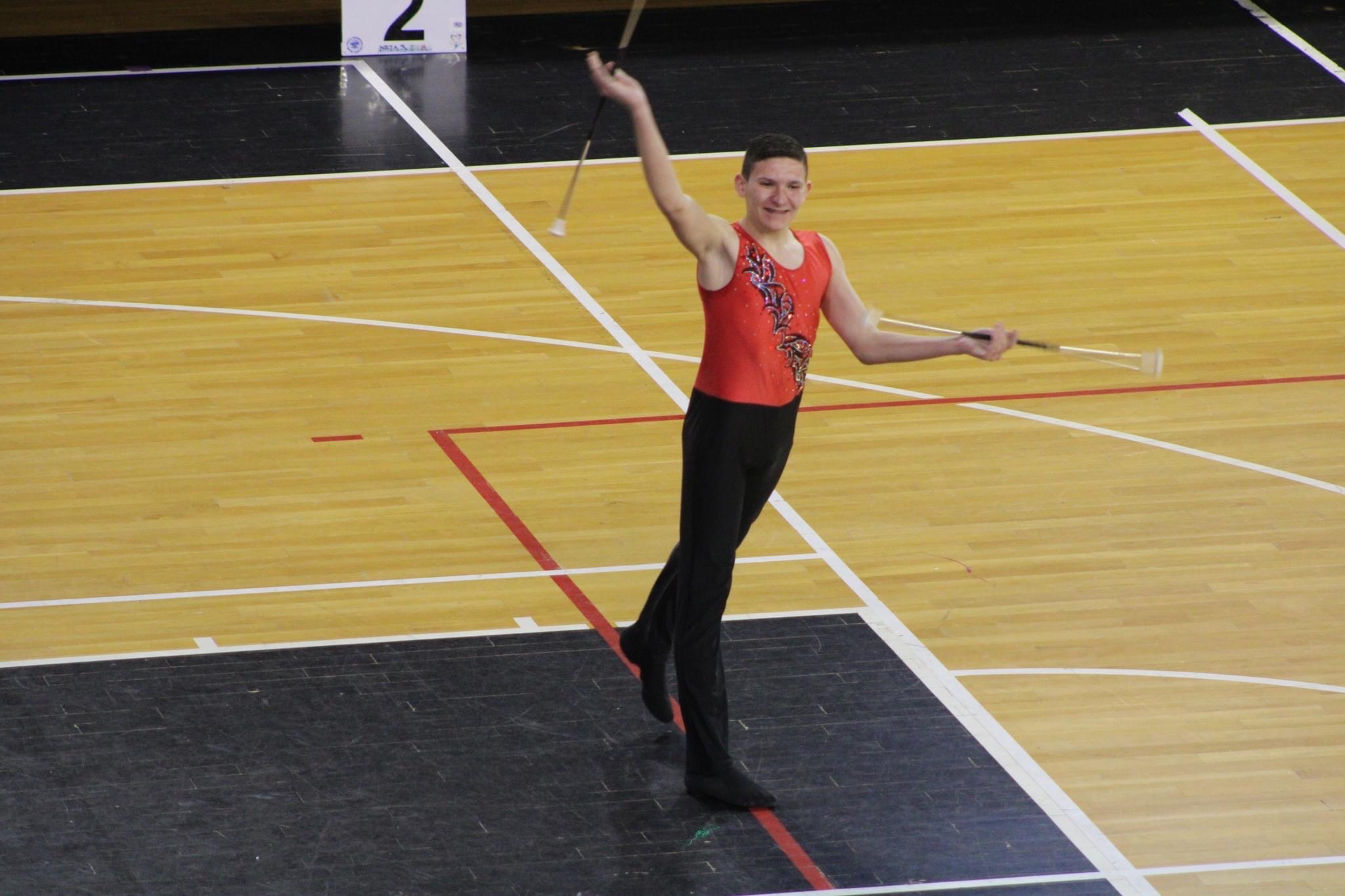 Le Romarimontain Alan Moussaoui fait le plein de médailles aux Championnats d'Europe de twirling de bâton 6• 100% Vosges 100% Vosges