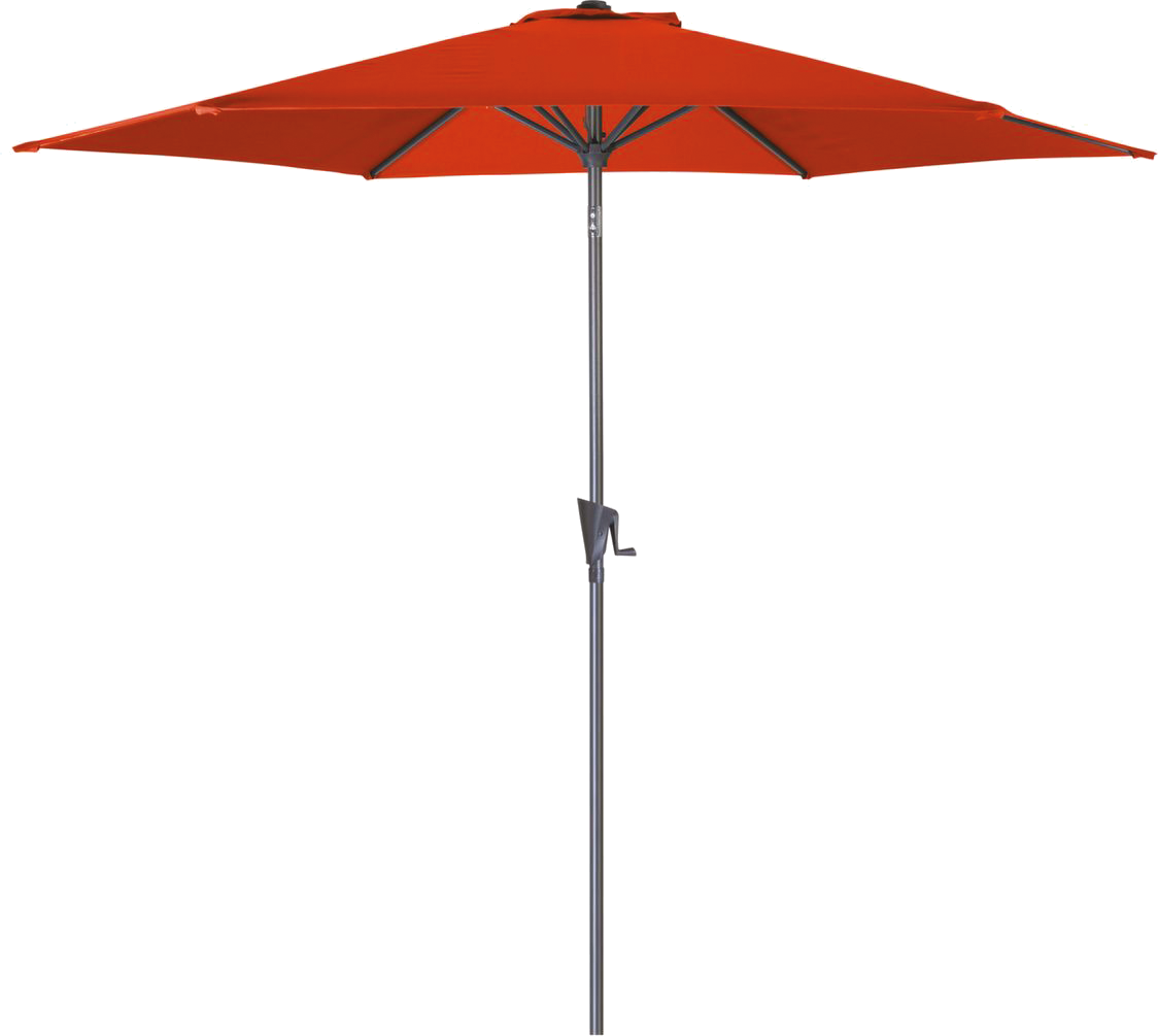 Déco : Des terrasses aux couleurs de l'été avec Fly Épinal 5• 100% Vosges Parasol Pampi, de chez Fly.