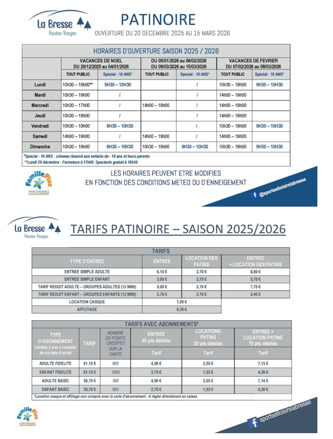La patinoire de La Bresse prête pour la saison hivernale 2025-2026 2• 100% Vosges 100% Vosges
