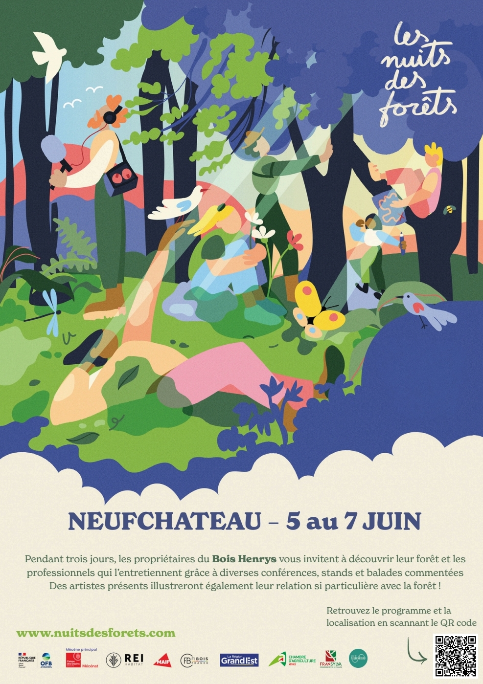 Les Nuits des Forêts reviennent au Bois Henrys pour un week-end d’animations à Neufchâteau 2• 100% Vosges 100% Vosges